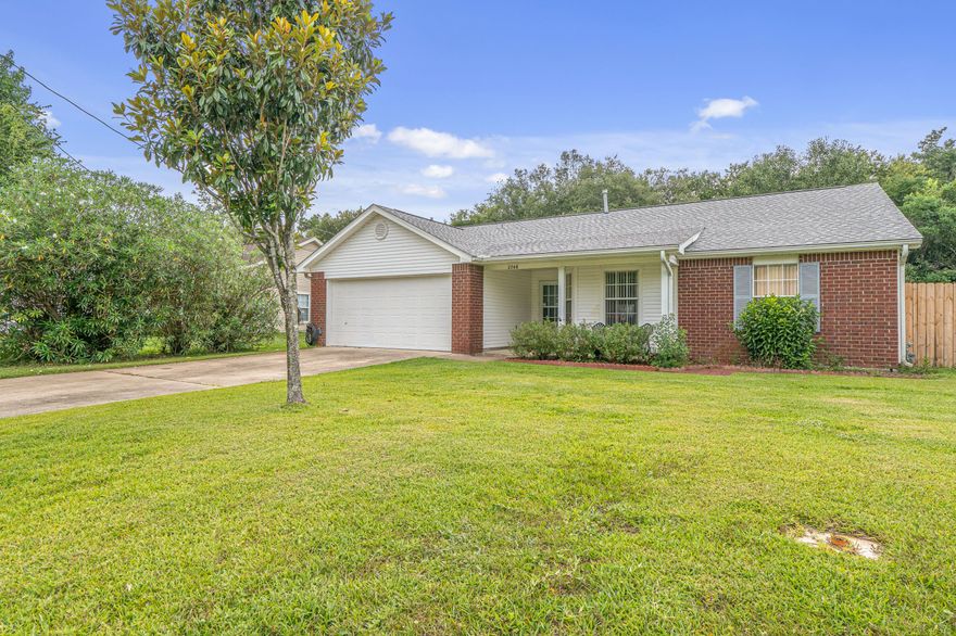 You're going to fall in love as soon as walk in the door. This well cared for home offers a split floor plan with 3 bedrooms and 2 baths and a beautiful park like backyard, for that get away oasis you've been dreaming of. Double fence on side of house opens to a concrete parking pad, perfect for your boat or RV. 12x24 metal shed in back is included, but conveys as is. Kitchen has marble and travertine counter-tops and beautiful back-splash. Upgrades include, new roof in 2015, new 40 gal gas hot water heater in 2015, new lawn pump in 2014, solar powered attic fan, which helps keep the electric bill LOW. Whole house Reverse Osmosis Filtration System, New French Doors in back replaced in 2016. Camera Security system installed 2018. Home is awaiting new owners floor choice.
