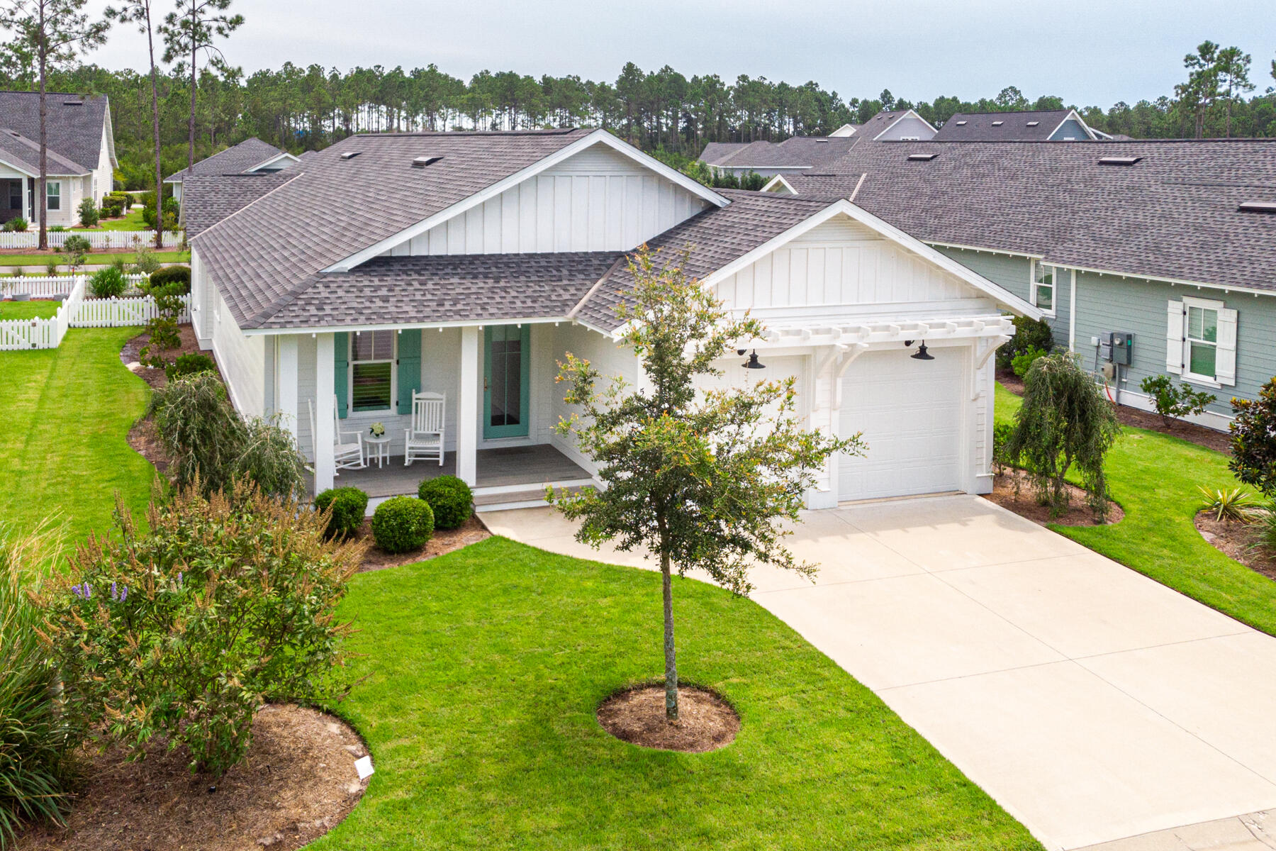 Move in ready home in the desirable community of Watersound Origins.  Home faces a small pond (no neighbors across the street) and backs to a park/path and is located on a dead end street, a quiet and private location.  Home has many upgrades, wood flooring throughout home, quartz counters, fenced yard and plantation shutters on all windows.  Owners have active real estate licenses in the state of Florida.  Professional photos coming soon.