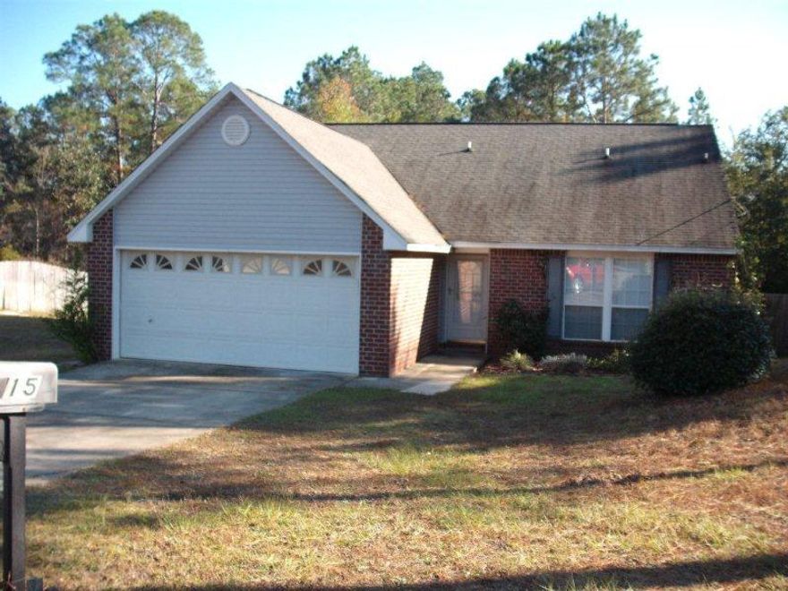 GORGEOUS 4 bedroom 2.5 bathroom two story brick home in Riverchase! This home features electric fireplace, stainless steel appliances, vaulted ceiling in the living area, formal dining area, breakfast nook, and loft area upstairs, master and bedrooms on the main level, deck, fenced backyard, and so much more! 2 car garage. This is a MUST see, so don't delay, call today!