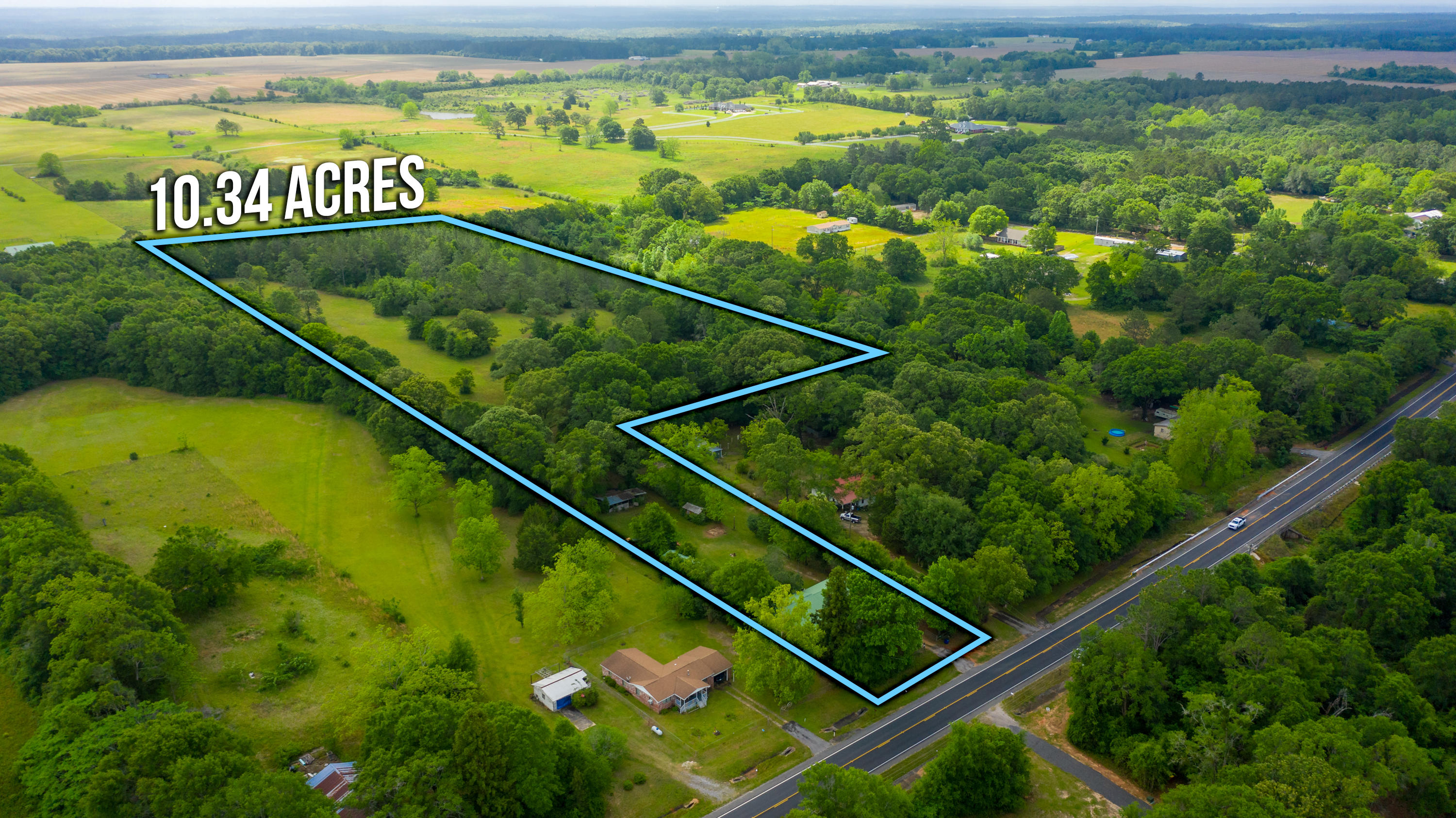 Beautiful 10 acres located off of HWY 189. Mostly cleared, with power and water ran to property. Property offers the seclusion of the country but with easy access to Baker, Crestview and surrounding communities. Property Sold AS-IS. (Home on property has no value and is occupied by MTM tenant, please do not disturb.) Buyer to verify all dimensions and details important to them.