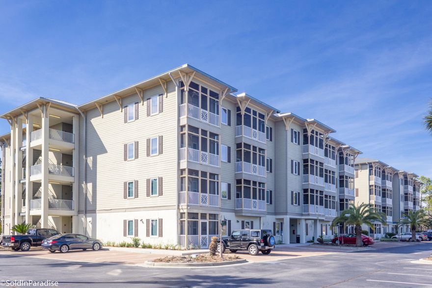 This meticulously maintained unit is located in the heart of Seagrove Beach tucked away in the quiet and private community of Seagrove Highlands. A beautifully decorated 3 bed/2 bath ground floor unit features a flowing floor plan, travertine floors, granite countertops, screened in porch, plenty of closet space as well as an additional outdoor storage closet. Seagrove Highlands amenities include gated access, a relaxing pool, community room, grill area, and a pier overlooking serene Lake Mira. Just a short walk or bike ride away brings you to the gorgeous beach or food and shopping along 30A. This unit has been enjoyed as a second home, but would make a wonderful rental unit as well. Projected to do $30-35k in gross rentals. A great little paradise!