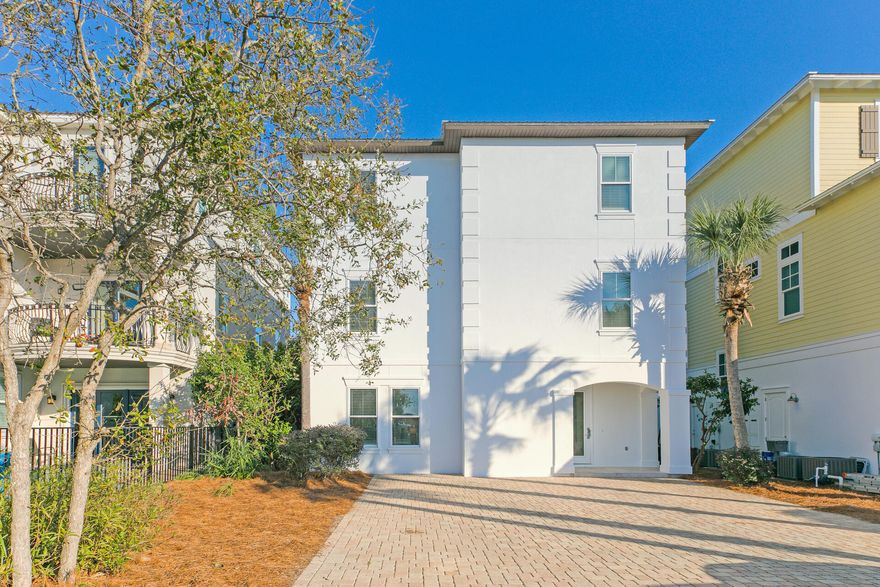 'Vitamin Sea' is awaiting you! Located right in the heart of Miramar Beach, this 9 bedroom home boasts an open floor plan, private pool, ample parking, beach access, and much more.Upon driving up to the home you will immediately appreciate the freshly painted exterior.  The large driveway provides parking for at least 6 vehicles.  Once inside, 'Vitamin Sea' welcomes you to an airy and bright atmosphere featuring attention to detail at every turn.  The first floor boasts open concept living and dining areas with stainless steel appliances and granite countertops in the kitchen as well as a large breakfast bar. The spacious living room features plush seating, natural light and access to the back patio with private pool and space for entertaining.