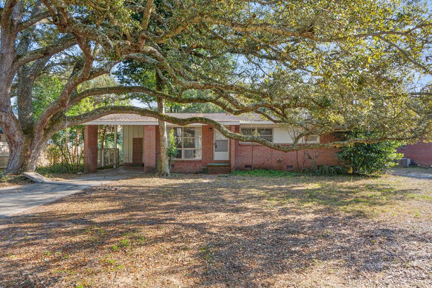 Located in a highly desirable area with top-rated schools, this all-brick 3-bedroom, 1.5-bath home is full of potential! Hardwood floors add character, and the huge bonus room offers endless possibilities--second living area, home office, playroom, or gym. Enjoy the convenience of a carport with a covered back deck attached--perfect for relaxing or entertaining. With no HOA and just 1.5 miles to Shoreline Park and its boat ramp, you'll love the location as much as the opportunity. This home needs a little TLC, making it ideal for an investor or someone ready to build sweat equity and truly make it their own!