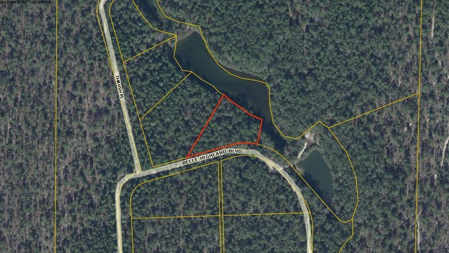 2 acre waterfront lot perfect for building your new home. Manufactured homes are not allowed. This lot is very close to Crestview and a short drive to Eglin Air force base. Buyer must verify all measurements.