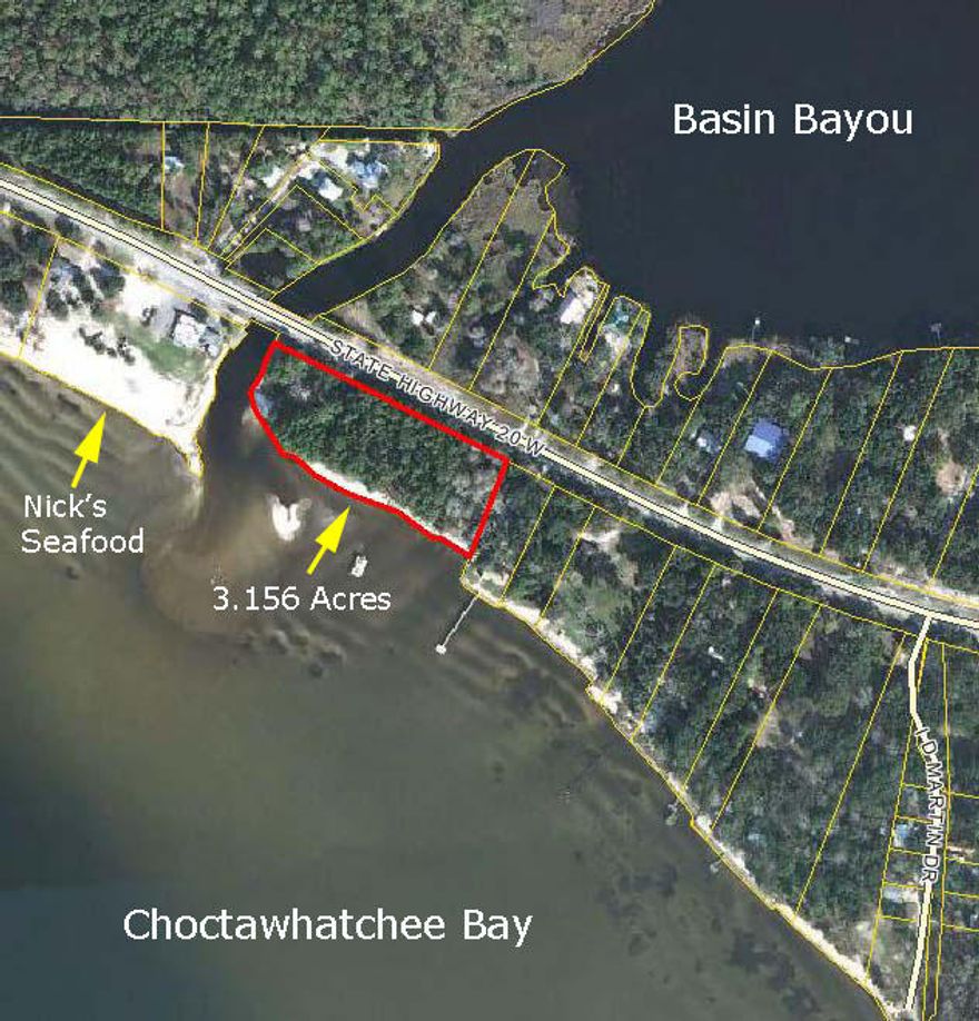 Build your custom dream home(s) or family compound on this sprawling waterfront estate that offers over 3 acres of south facing bay front property with approximately 676 feet of bay frontage! Enjoy STUNNING southern views of the scenic Choctawhatchee Bay. Water tap fees have been paid.