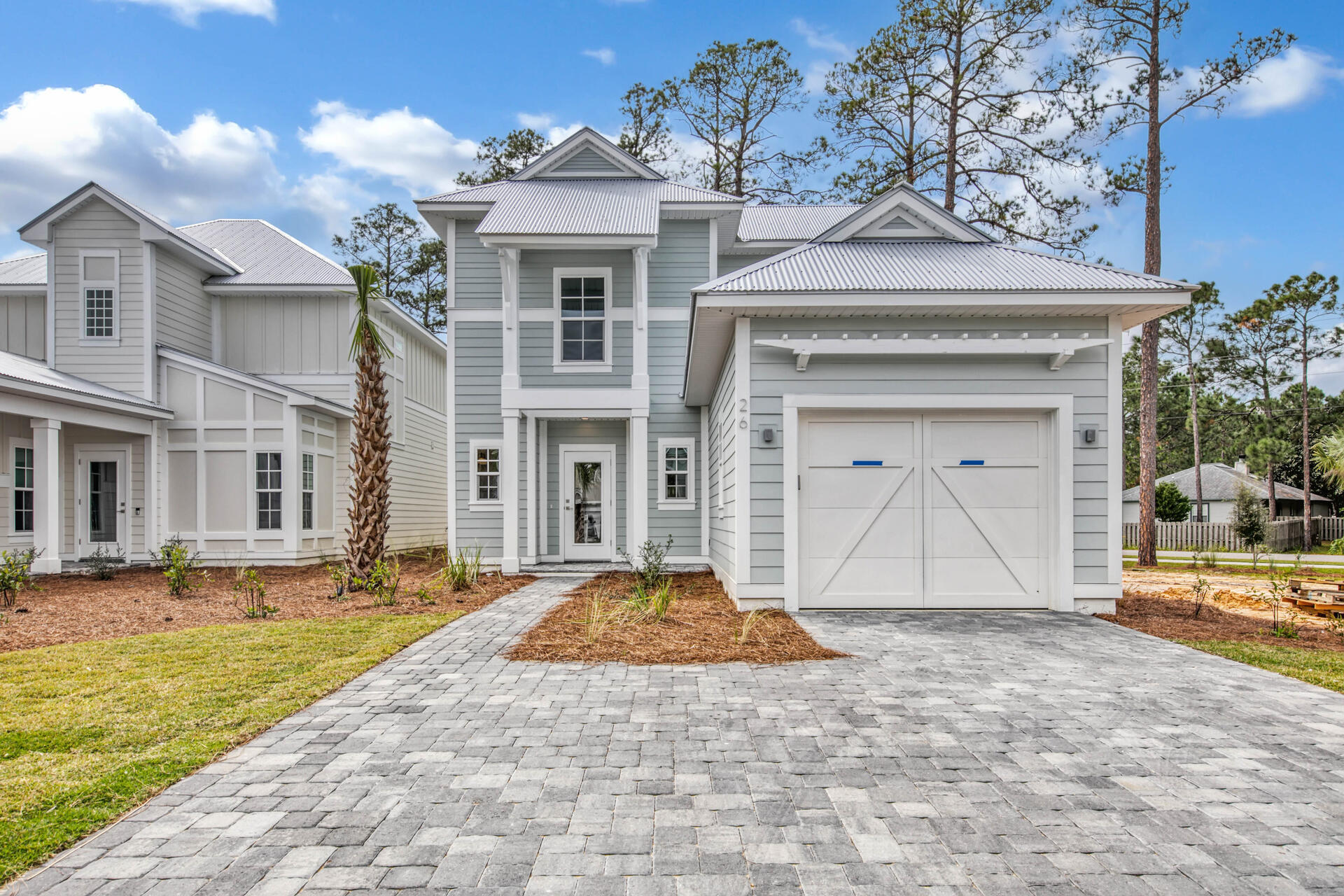 The IBIS Plan. Brand new home on South Side of Hwy 98-close proximity to 30A, shopping, restaurants and beach access. 4.5 miles east of Sandestin. This plan has four bedrooms, three and a half baths- built by one of the premier builders on 30-A. It has marble and granite countertops, stainless appliances, and upgraded lighting. Seamless glass shower door in first floor master bath w/ designer tile. One car garage. A lovely community pool & clubhouse invites relaxing days plus surrounded by Preserve State Lands. 39 homes w/ 4 floor plans.Photos of interior are from similar single family homes built at Heron Crossing on 30A. All 4 plans are currently being built w/ completion date approx. late September. Rental terms are a minimum of six months.