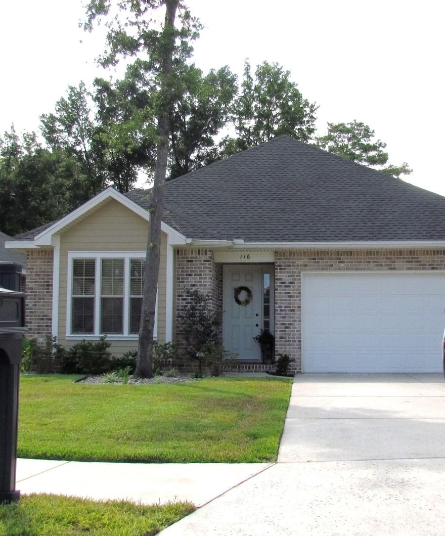 This beautiful home is located in the heart of Niceville with easy commute to Eglin AFB, 7th. Special Forces, Ft. Walton Beach etc. Easy care tile in all rooms except the bedrooms which feature carpet. Kitchen showcases stainless appliances & granite counter tops. Spacious open floor plan, indoor laundry and screened Florida room are just a few of the special features that make this property a must see. Available April 3rd. for $1750/month. Owner will consider a small dog (no cats) that is spayed/neutered and fully housebroken with an annual $250 non refundable pet fee and a $250 refundable pet deposit. A non-refundable carpet cleaning fee, and re-key fee required as well. NO SMOKING! Anyone 18 or over wishing to live in the property must fill out an application and be on the lease.