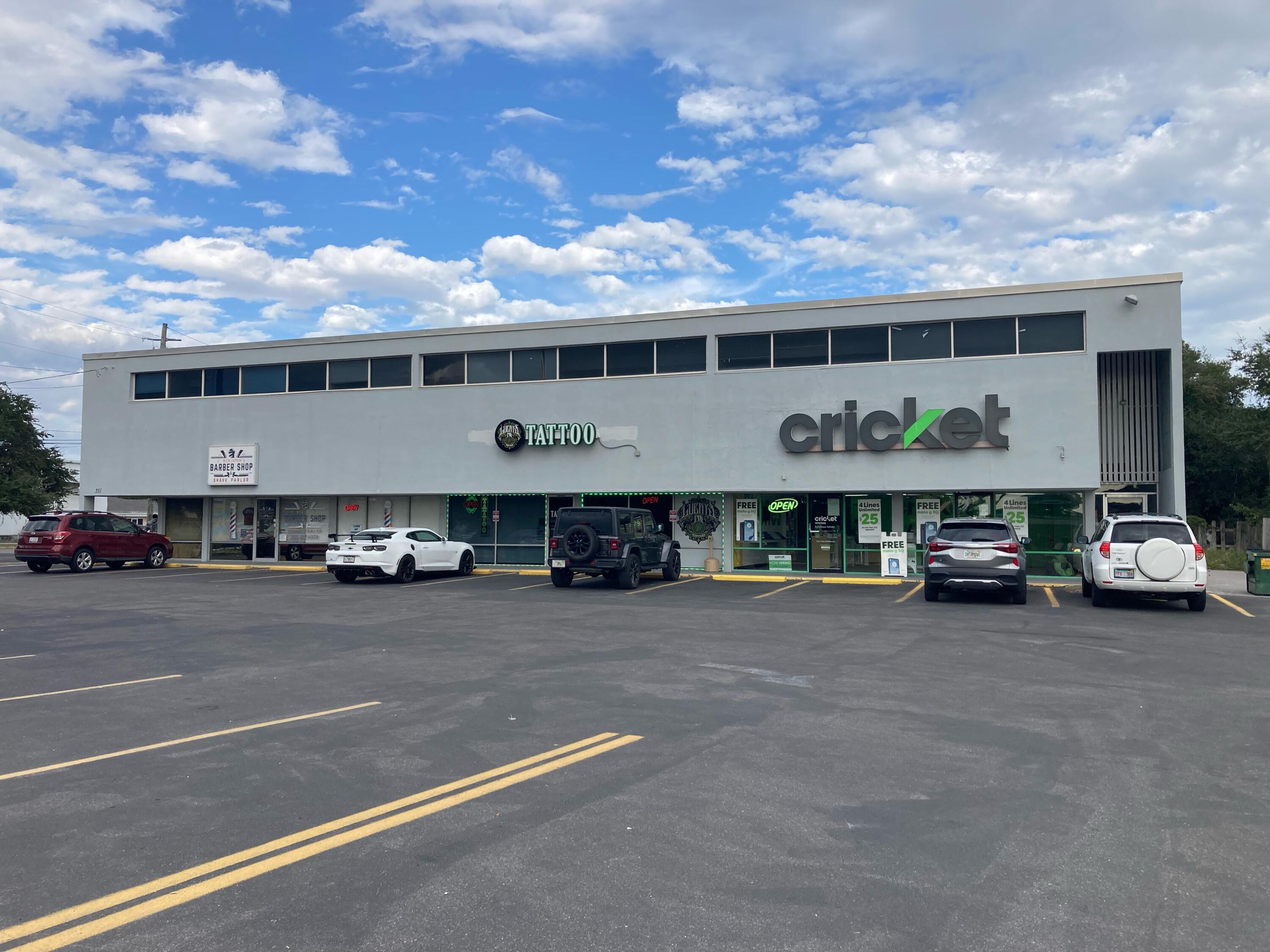 Located across the street from Santa Rosa Mall. Corner location with a traffic light that allows for easy access.