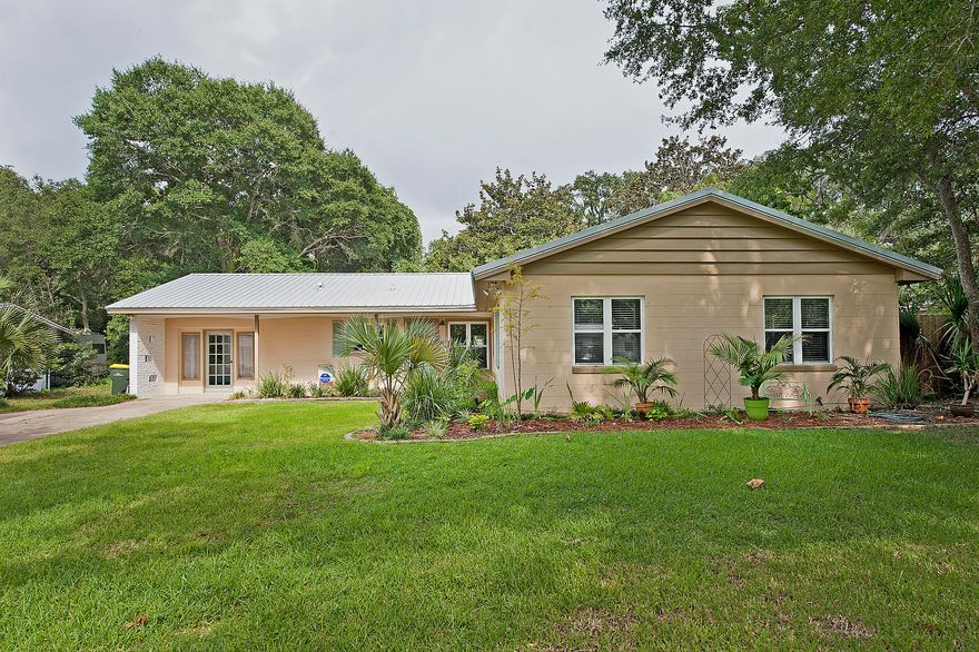 Space, space, and more space! This home boast over 2500+ of sq ft. of remodeled perfection! A few of the important extras first! he roof is a 2017 metal roof! Practically brand new! The home is equipped with a tankless hot water system. Do you have a RV OR HOT TUB and need a 30 amp plug? Do you like to be outside? This home has a covered porch, good size yard with new sod, and an outdoor shower. This home has it all! This home has a beautiful remodeled kitchen with subway tile and granite. The master suite is one of a kind! The bedroom is oversized and flows to a large bathroom with two shower heads in the ALL TILE walk in shower that flows to a GIANT 12x12 Walk in closet/changing room! Through the rest of the home you have another master bedroom with private bathroom.