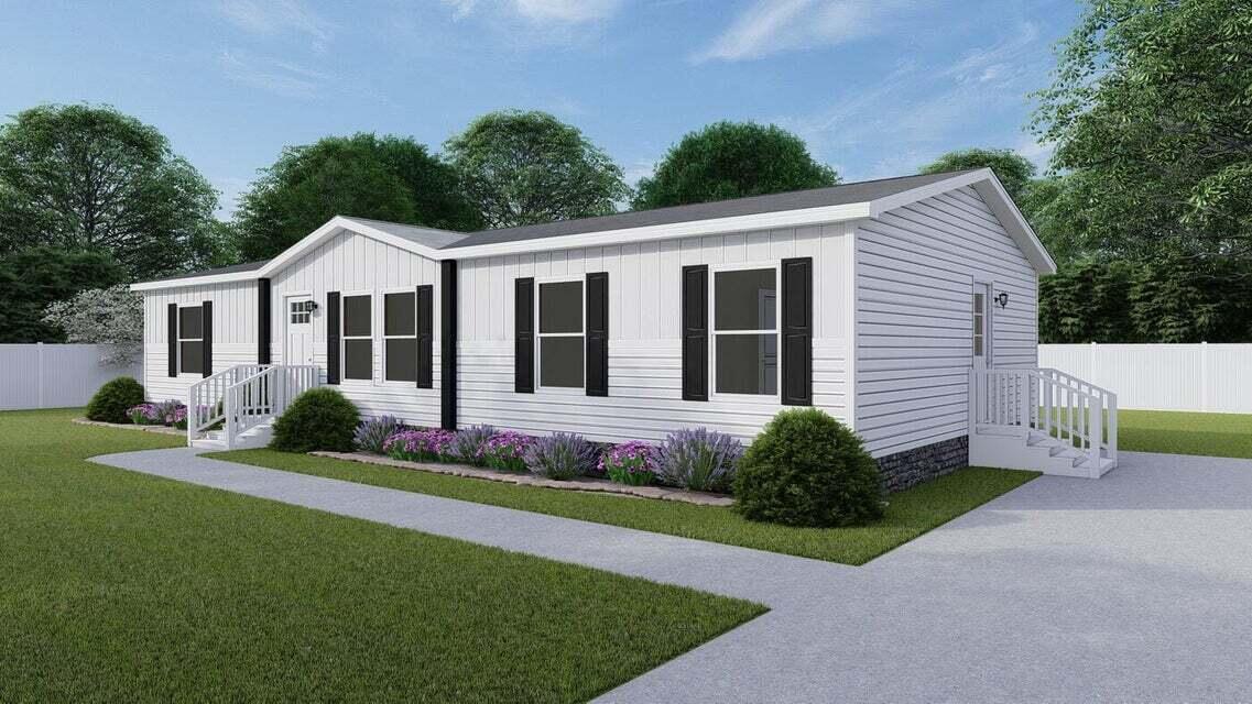 : Beautiful .229 acre lot with brand new 3 bedroom 2 bath 1,475 sqft manufactured home already in place. Brand new homes on nice lots do not come around that often so move quickly.