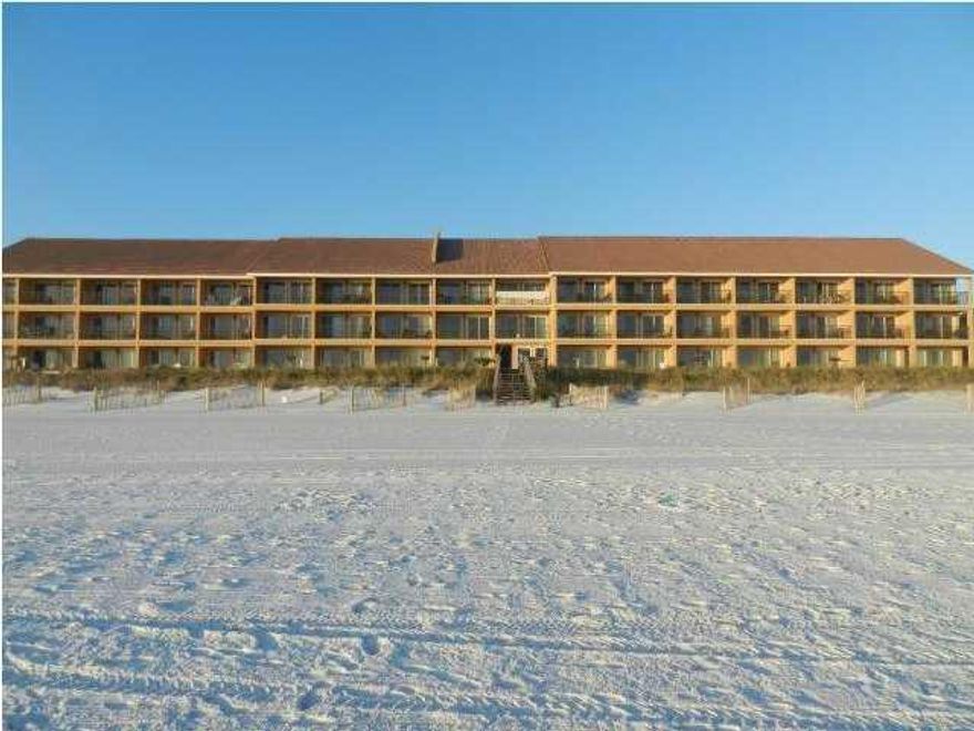 A luxe renovated 1 bedroom + bunks condo at the low density Coral Reef Club - nestled in on the quiet area of Crystal Beach with easy access to the best restaurants, coffee shops, bike rentals and much more along Scenic 98. This renovated condo has beautiful, views of the Gulf of Mexico and conveys fully furnished with a seasoned rental history - decorated with the sun and beach in mind. Easily sleeps 6 with a king sized master suite, a sofa sleeper and hallway bunks. Coral Reef Club is a private, beachfront, low density condominium that sits on a prime location nestled directly east of Henderson Park Inn. The property sits on 300 feet of private white sandy beach, perfect for anyone in search of that Gulf front beach vacation.