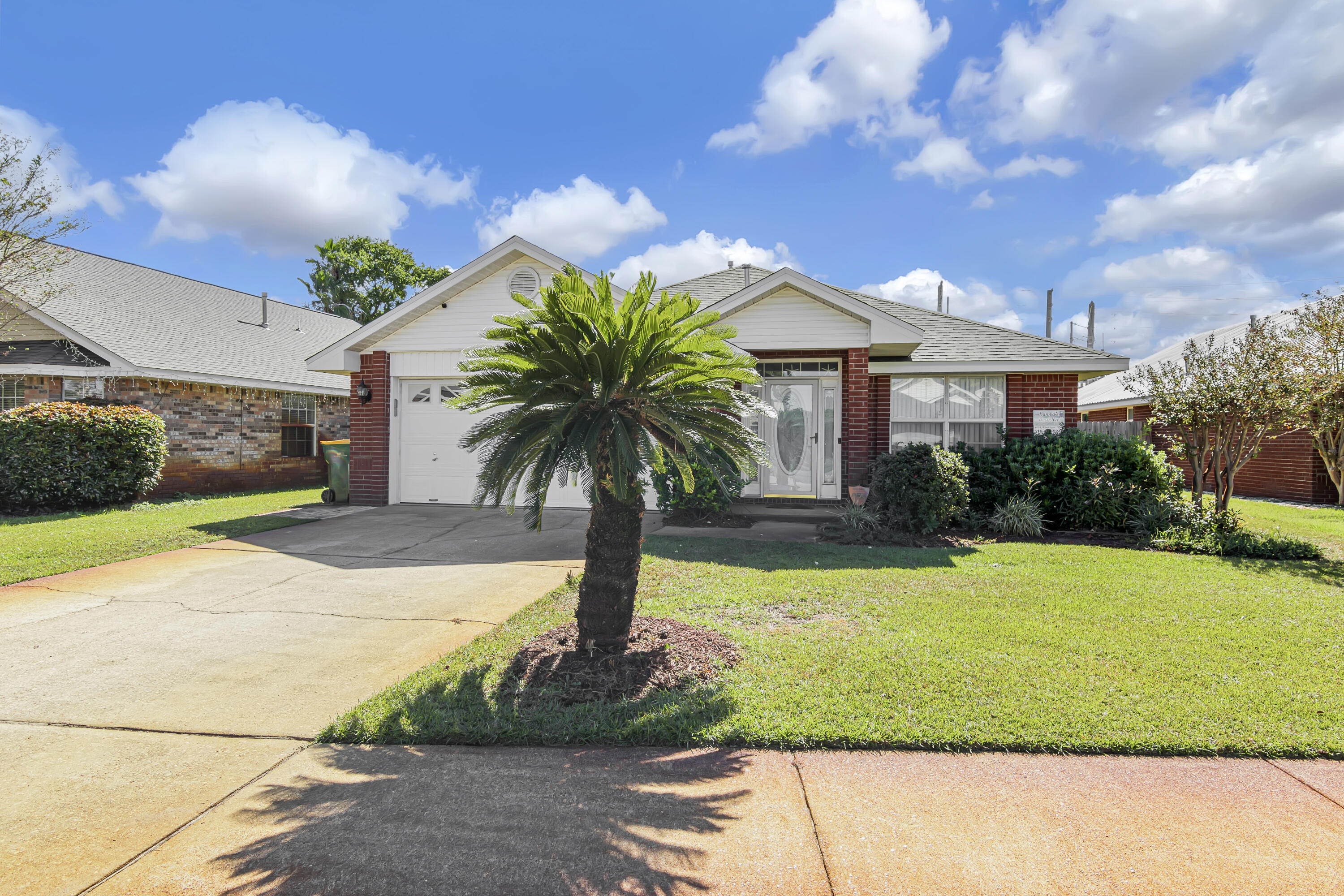 This competitively priced property is a fantastic opportunity for those looking to settle south of Highway 98. The spacious single-family home spans approximately 1,800 square feet, offering three bedrooms and two bathrooms, ideal for comfortable family living. With a large, open floor plan and vaulted ceiling, the interior feels bright and inviting, perfect for both relaxation and entertaining.The generous yard offers plenty of space for outdoor activities, while the charming curb appeal is enhanced by a well-kept exterior and a roof that's only 5 years old, ensuring long-lasting protection. Inside, the cozy gas fireplace adds warmth and character to the living area. A 2-car garage provides ample storage and parking space for convenience. Beyond the home's features, the community offers fantastic amenities, including a swimming pool for relaxation and recreation. With its prime location near the beach, residents can easily enjoy coastal living and all that the area has to offer. Whether you're looking for a peaceful retreat or an active lifestyle, this home delivers both comfort and convenience in an unbeatable setting.