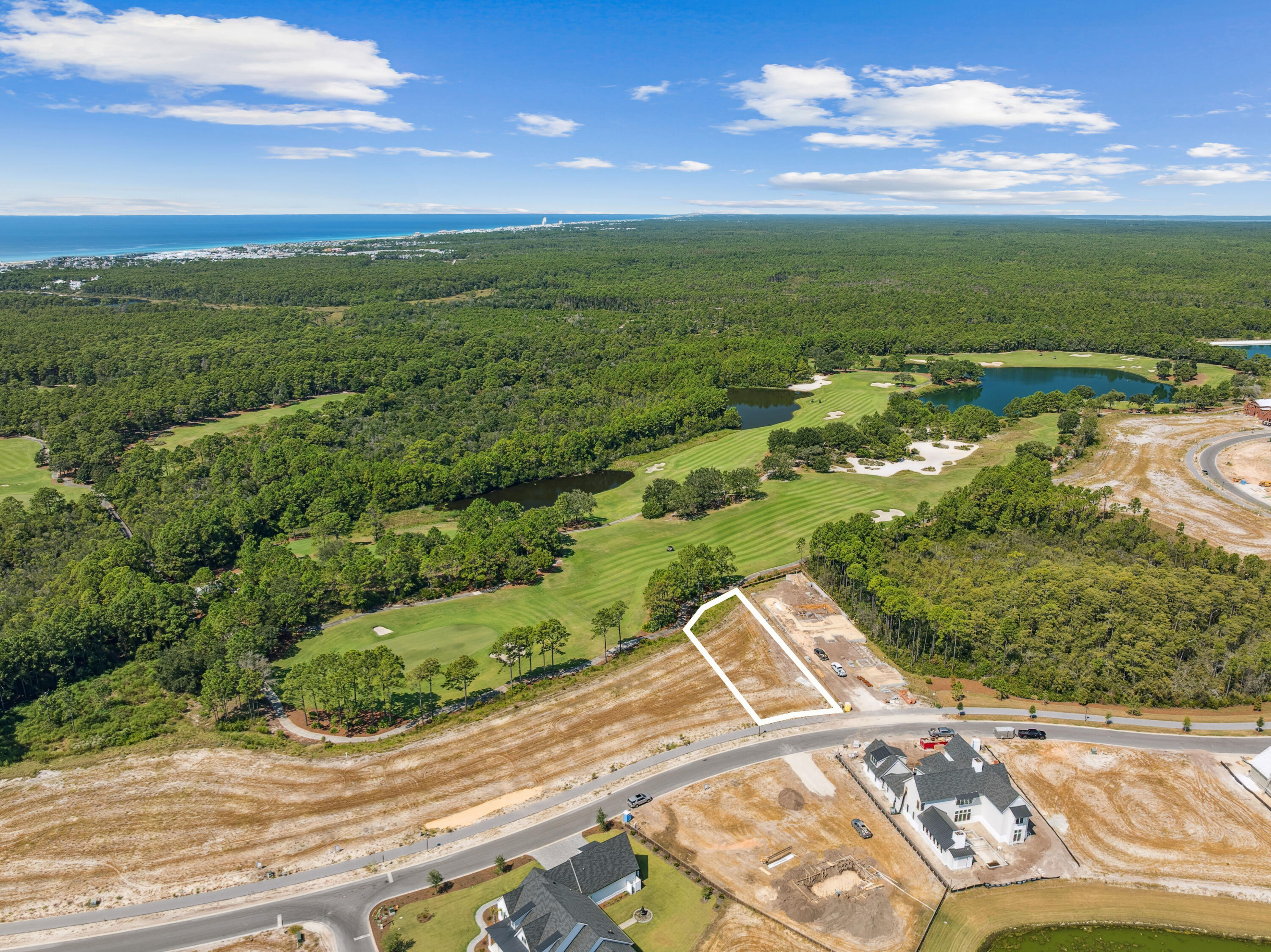Stunning golf course lot in Watersound Camp Creek! Overlooking the extraordinary Tom Fazio-designed course, this premium homesite offers the perfect backdrop for your dream home. Located in Inlet Beach's exclusive Watersound Camp Creek community, enjoy world-class golf, resort-style amenities, and close proximity to 30A's beaches and coastal towns. * Lot lines in photos are approximate.