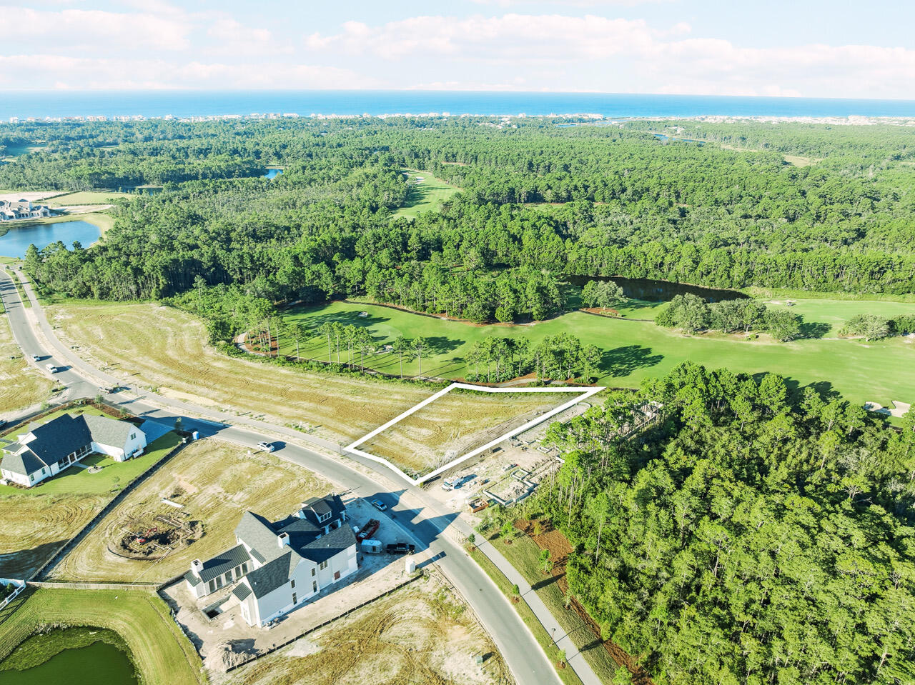 Stunning golf course lot in Watersound Camp Creek! Overlooking the extraordinary Tom Fazio-designed course, this premium homesite offers the perfect backdrop for your dream home. Located in Inlet Beach's exclusive Watersound Camp Creek community, enjoy world-class golf, resort-style amenities, and close proximity to 30A's beaches and coastal towns. * Lot lines in photos are approximate.