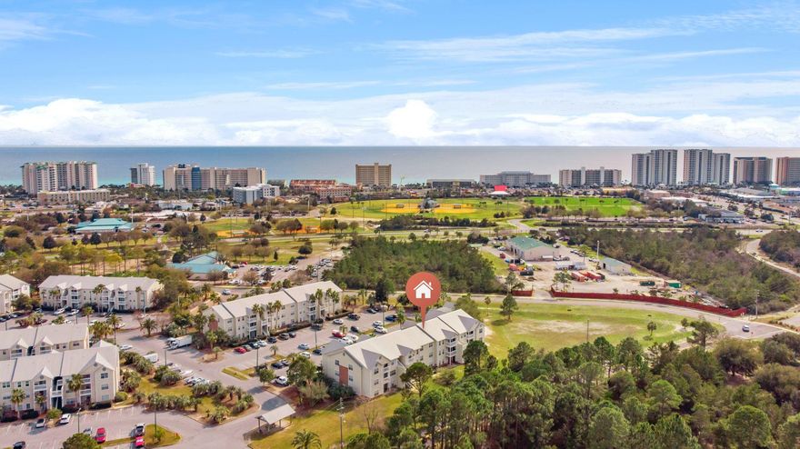 MULTIPLE OFFERS RECEIVED. HIGHEST AND BEST OFFERS ARE DUE NO LATER THAN MONDAY AT 12:00 PM  CDT 04/19/2021.  Rare investment opportunity in Destin. This 3 bedroom 2 full bathroom end unit is centrally located, close to the Destin Commons, and Henderson Beach State Park. The kitchen has stainless appliances, 3/4 inch granite counter tops, with subway tile backsplash, kitchen nook with plenty of shelve space, and tile flooring throughout the condo. Well equipped with 2018 HVAC, ceiling fans in each room, the master bath has tile wood look flooring.