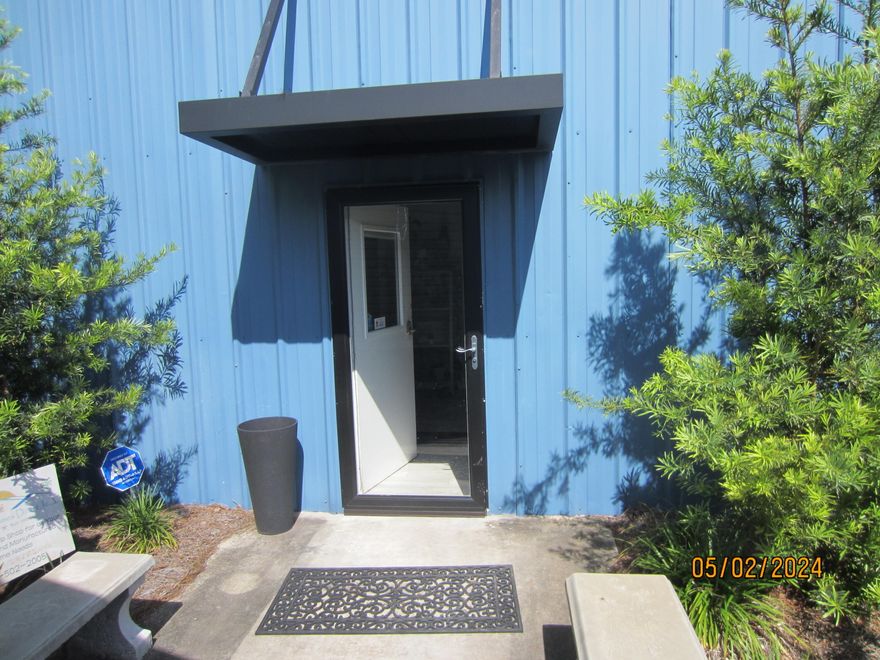 This is a small office located in a four office add-on.  The primary business of this location is the sale of manufactured homes.  This office is in a quiet location with coded access.  There is a small reception area, bathrooms, etc.  The monthly rent of $500 includes, electricity and internet.