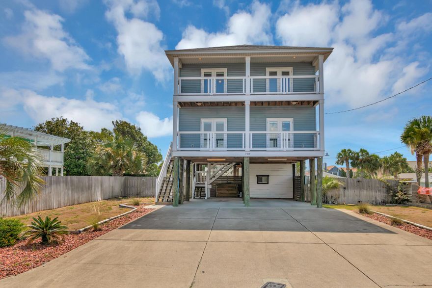 Welcome to the stunning Okaloosa Island retreat! This magnificent 3-story house offers breathtaking views of both the Gulf of Mexico and the bay, ensuring you never miss a moment of the serene coastal beauty. Located just a short walk away from the beach, you can easily access the sand and surf from the convenience of your own home. As you step inside, you'll be captivated by the beautiful open floor concept, allowing for seamless flow and an abundance of natural light. The Kitchen has granite countertops and ample amount of storage. There is a large air conditioned sun room off the back of the home. The master bedroom offers beautiful views of the water that you can wake up to every morning, with 2 large closets and an over sized master bathroom. The property is in an X flood zone!