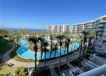 Desirable 1 BR/2 ba + hallway bunks in Destin West Bayside.  Have the best of both worlds by accessing the Bay, the Gulf and a Lazy river!  This complex truly has it all and is conveniently located on the west side of Destin and a short boat ride to Crab Island.  Currently boasting $37,000 on the books for 2022 with similar units doing over $50k thru end of the year.  This condo is perfect for the savvy investor or for those finally ready to make their dreams of owning a vacation condo a realty.  * Buyer to verify all measurements*