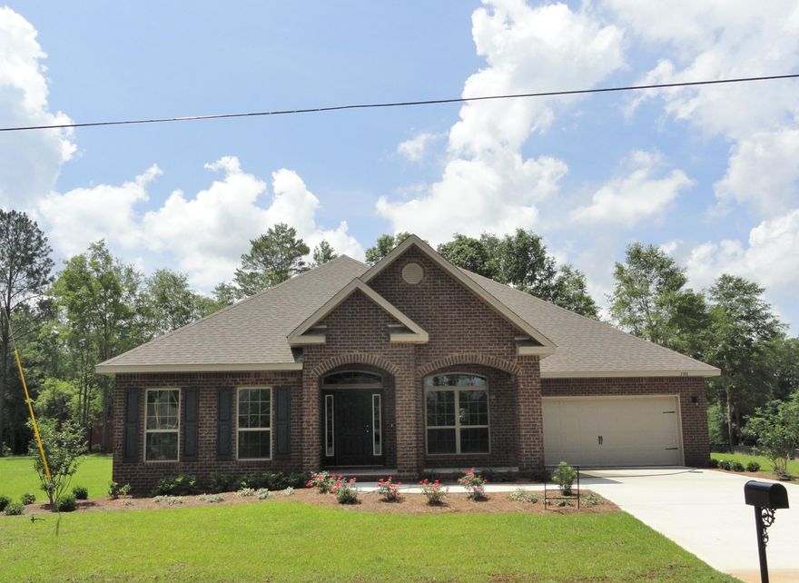 The McKenzie floor plan is a favorite! An open floor plan, complete with five bedrooms. A wide foyer and hallway lead to a spacious living room with a double trey ceiling. Granite countertops, center island and G E appliances show off this beautiful open kitchen that will take your breath away. A large, covered porch allows for grilling and entertaining. The master bath has a large walk in closet, separate shower, raised double vanity and garden tub. It is a must see!Listing Broker/Salesperson has ownership interest in the property. Photos may be of similar, but not necessarily of subject property. Square footage dimensions are approximate.