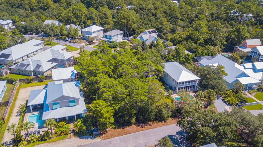 Under contract. Accepting back up offers. See new paths on proprty to view. 85' x 130' Seagrove Homesite - Private location right in the heart of Old Seagrove! Only locals know how beautiful and private this street truly is. Walk to the beach thru the dedicated pedestrian easement, enjoy biking the sandy lanes to Seaside for shopping, restaurants and events. Also convenient to Watercolor Crossings District 5 minutes away. No build out time or HOA with many possibilities to build your beach retreat - main house, guest cottage/garage and pool. Fantastic opportunity to secure one of the last remaining quarter acre homesites. *Buyer is responsible for personally verifying details about this property. Any information contained in this listing is believed to be accurate but is not guaranteed*