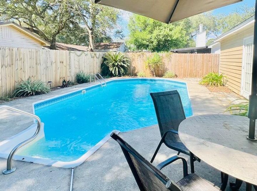 Welcome to your dream rental! This beautifully updated 4-bedroom, 2-bathroom pool home offers comfort, style, and convenience, perfectly located in the heart of Niceville. Whether you're seeking a furnished or unfurnished option, this home is available to suit your needs, and pool care is included in the rent for added ease.Inside, you'll find a bright and spacious layout featuring neutral tones and tasteful upgrades throughout. The home offers a generous living room, a formal dining area perfect for entertaining, and an inviting eat-in kitchen equipped with stainless steel appliances, granite countertops, and modern cabinetry.The primary suite is a peaceful retreat with a luxurious en suite bathroom featuring dual vanities and private sliding glass doors that lead directly to the fenced backyard and sparkling pool, an ideal space for relaxation or gatherings. Three additional guest bedrooms are well-sized and share a beautifully updated full bathroom.

Additional features include a one-car garage, washer and dryer, and a well-maintained pool area. Pets may be considered on a case-by-case basis with owner approval and a non-refundable pet fee. Smoking and vaping are not permitted.

With its prime location close to schools, parks, shopping, and dining, this home offers an exceptional rental opportunity in one of Niceville's most desirable neighborhoods. Schedule your private tour today and make this stunning home your next address!