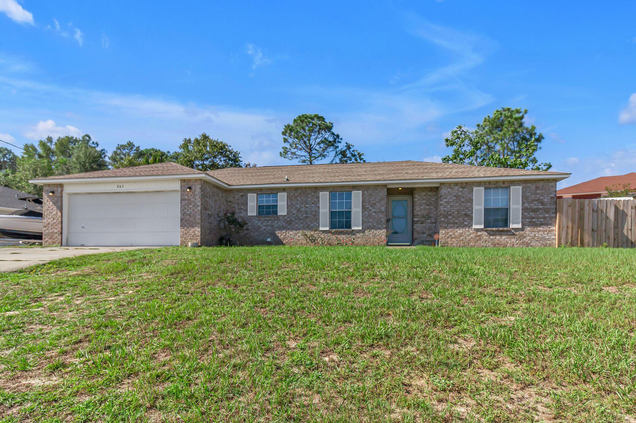 Welcome to your new 3 bedroom, 2 bathroom home in Crestview, FL! This charming house features modern LVP flooring throughout, perfect for easy maintenance and a sleek look. Enjoy the privacy of a fenced yard and a large back yard, ideal for outdoor activities and entertaining guests. Take advantage of solar panel savings to help reduce your energy costs. Relax and unwind on the patio, a great spot for enjoying the beautiful Florida weather. Don't miss out on this fantastic opportunity to make this house your new home!Conveniently located with easy access to Eglin AFB and Duke Field, this home is a must-see! Contact us today to schedule a viewing. Call 850-729-0399 View rental requirements or apply at www.RentwithBSR.com No smoking or vaping. Dogs may be allowed with some restriction and a $400 non-refundable pet fee. No Cats.

FEES: $50 per adult 18+ application fee, Landlord Liability Policy (if proof of Renter's coverage is not provided) $15 mo, Pest Assurance pest control policy $20 mo.