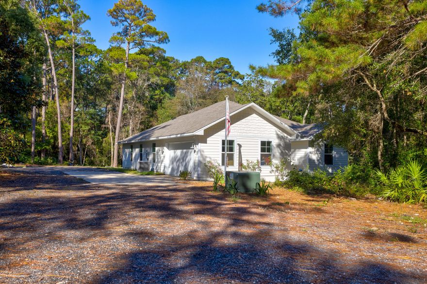 If you are looking for privacy with convenience this may be the one for you. Just minutes from shopping, schools and the base. Open floor plan, with split bedrooms. Lots of storage space. and lots of room to park an rv or boat. Screen porch for cook outs or just relaxing. Put this one on your must see list.