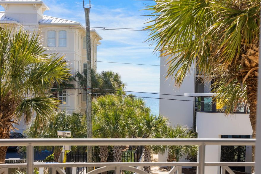 Discover the charm of this beautifully furnished studio at Gulf Place, a European-style boutique hideaway located across from the stunning Gulf of Mexico beach. Perfect for couples and small families, this inviting studio is ideally situated on 30A and features a lovely balcony with Gulf views, offering the perfect spot to relax and take in the coastal beauty.The studio includes a resort style bed, ensuite bath, and a spacious living area with a fully equipped kitchen, complete with new stainless steel appliances for all your culinary needs.Gulf Place Town Center is just steps away, offering a vibrant mix of shops, boutiques, eateries, and an artist community. Enjoy free seasonal concerts on the green and a variety of community amenities, including multiple pools, a hot tub, tennis courts, shuffleboard, and a outdoor grill area.

Located just a short drive from Destin and Panama City Beach, Gulf Place offers the best of both worldswalkable convenience with access to coastal attractions. 