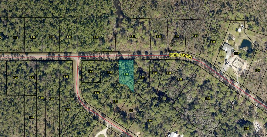 Great pie-shaped building lot in the sought after Garcon Point Rd / Ward Basin area within 1/4 mile of the beautiful shores of East Bay.  Easy commute to Milton, Pensacola, Navarre and Gulf Breeze for work or fun.  Bring your house plans and fishing pole and be sure not to miss out on this location!