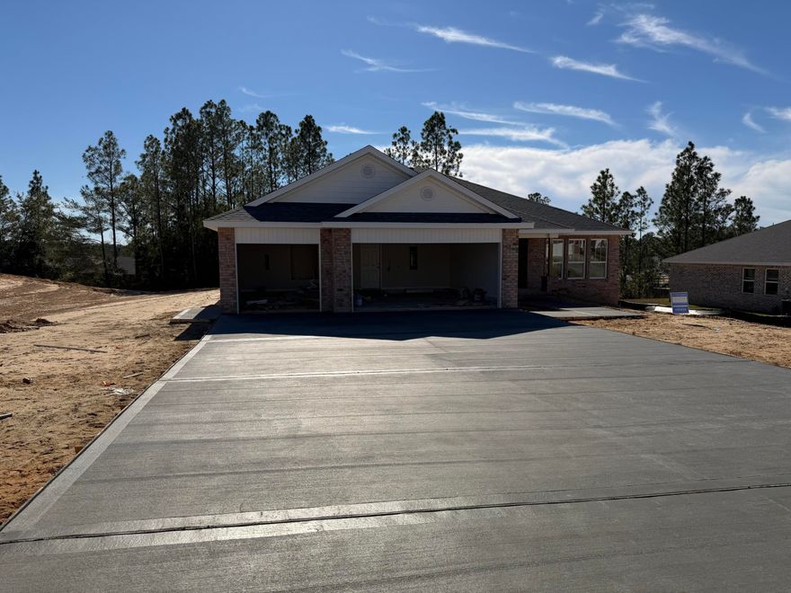 *$15K Your Way on this home which can be allocated towards Interest Rate Buy Down, Closing Costs and/or Prepaid Items (certain restrictions apply) * This Plan Features: 2 x 6 Exterior Construction, 3 CAR GARAGE, 4BR/3BA & Morning Rm, Flex Rm, Dining & Breakfast Cafe * 10 Ft Ceilings & Laminate Wood Plank Flooring in Main Living Areas * Granite Countertops Kitchen & Baths * Tile Flooring in all Baths* Kitchen: Granite Island, Stainless Steel Appliances & Walk In Pantry * Soft Close Cabinetry * Main Suite w/ Trey Ceiling & Main Bath with Builders Signature Zero Entry Walk in Tile shower w/ 2 Shower Heads, Separate Soaking Tub, Double Vanities & Large Walk-in Closets * Ceiling Fans All Bedrooms, Family Rm & Rear Covered Lanai * Irrigation & more.