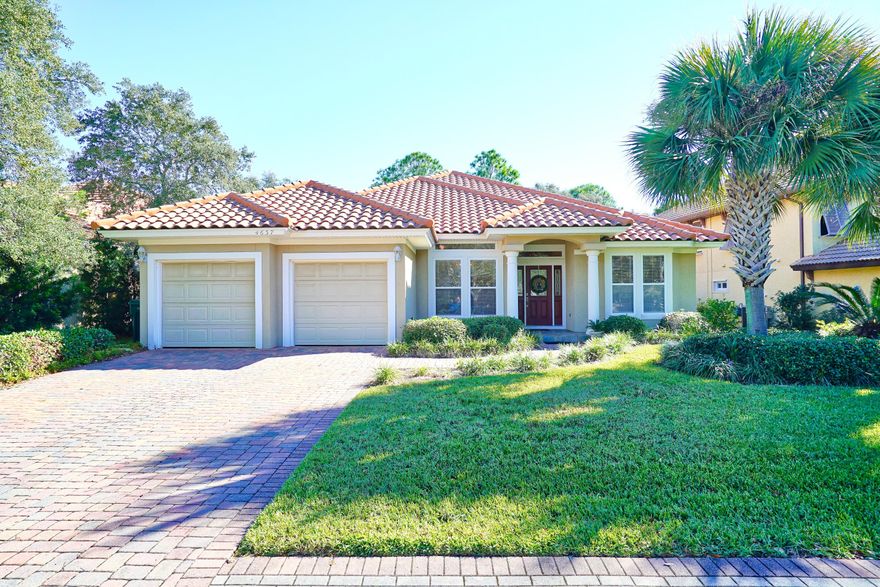 Only two streets north of the world famous Crab Trap public beach, restaurant, and bar lies 4637 Paradise Isle. This gorgeous custom home features a two car garage and split floor plan. Fantastic architectural design includes crown molding and recessed ceilings details. The kitchen and living area is open and centers around a massive granite island and buffet style countertop that runs the length of one wall. Perfect layout to entertain large parties. Through the living area, two french doors open into a large screened in patio and an exterior grilling area. Rental income projections coming in at over $60,00. New Stainless steel appliances. Furniture is optional.