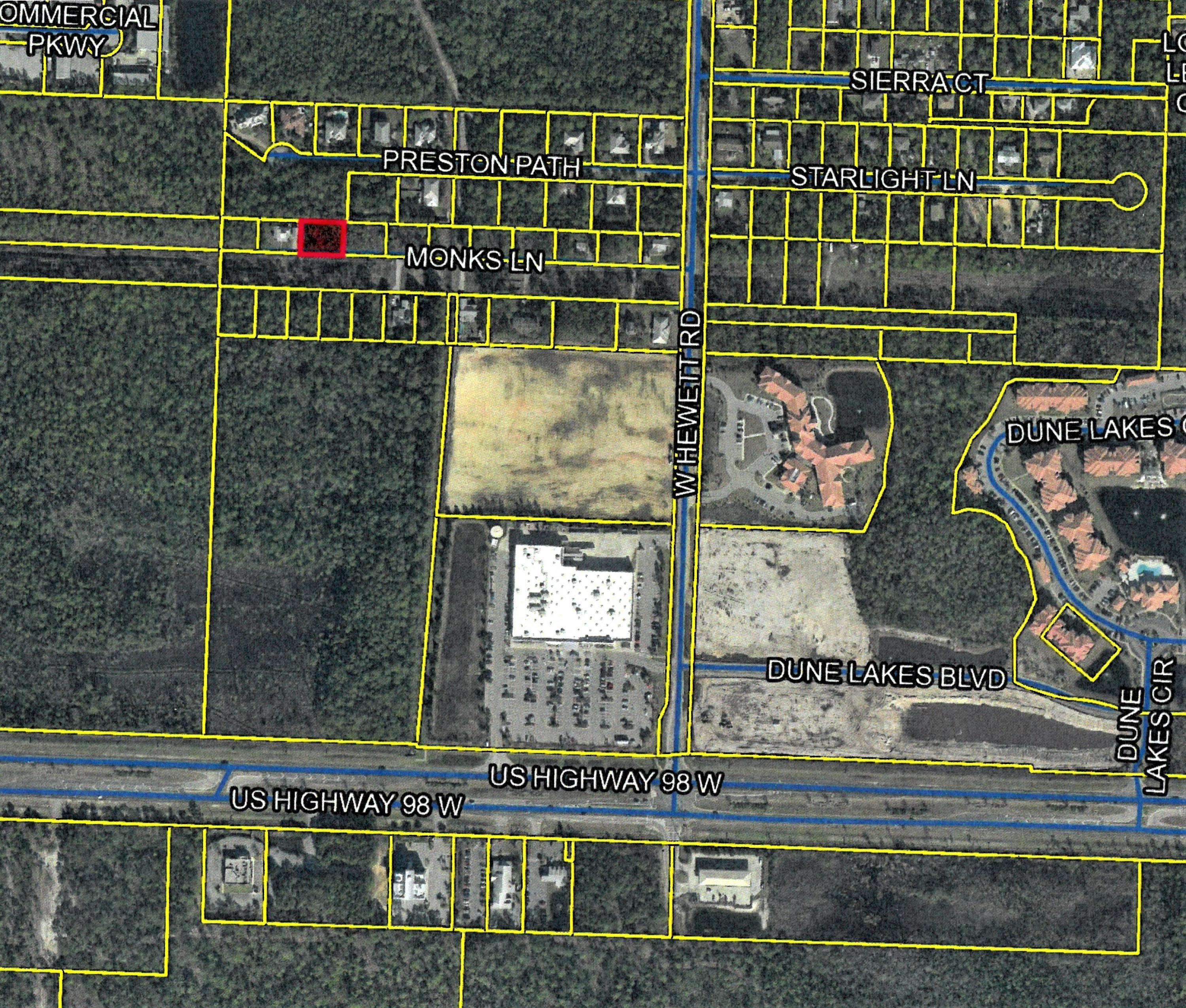 Beautiful wooded lot located just East of Sandestin Resort and just North of the sugar sand beaches of the Emerald Coast. Fantastic location, close to shopping, golf and beaches! This property is located in Flood Zone X. Flood insurance is not required. Back on market at no fault of seller.