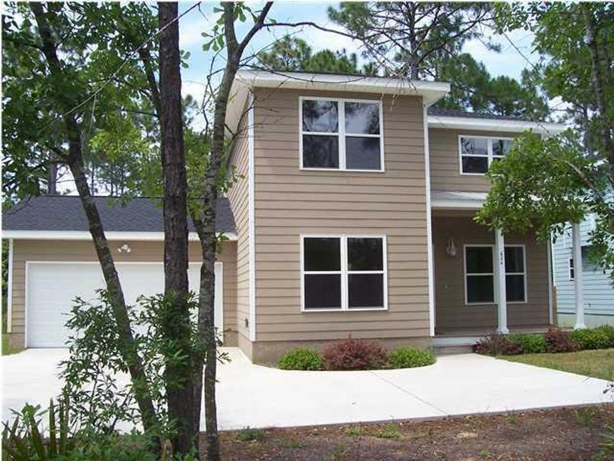 Beautiful Florida Cottage located in a quiet neighborhood in Santa Rosa Beach! This home offers many upgrades throughout the home; stainless steel appliances, solid wood custom cabinets, solid surface counter tops, breakfast bar, bamboo floors in living and dining area, and an upgraded tankless water heater! The home also has a privacy-fenced backyard, sprinkler system, and lawn pump. With this home, you are located within close proximity to the hospital, shopping, restaurants, and the Emerald Coast's beautiful beaches!