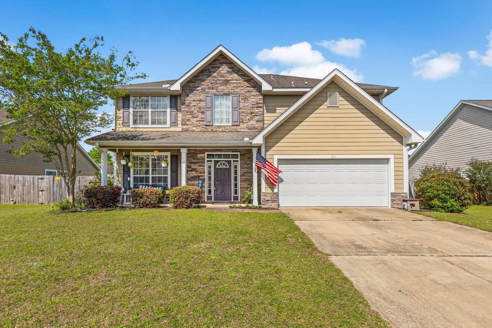 MOTIVATED SELLER!! This charming home in South Crestview is filled with unique touches, a welcoming floorplan, and wonderful outdoor space for relaxing and entertaining. With an excellent location South of I-10 and in close proximity to military bases and you can easily enjoy all that the beautiful Emerald Coast has to offer. With multiple different entertaining areas downstairs - Family room, Living room that could also be used as Flex room or office space, large Dining room and spacious Kitchen makes for endless possibilities. Upstairs you will find all four bedrooms and two full baths. Although not the traditional split floor plan, this layout offers privacy with the master suite on one end and the additional three bedrooms and bath on the other. The laundry room is conveniently located on the second floor as well. Popular Rolling Ridge neighborhood and highly desirable elementary school and top rated school system. Make sure you add this lovely home to your list!