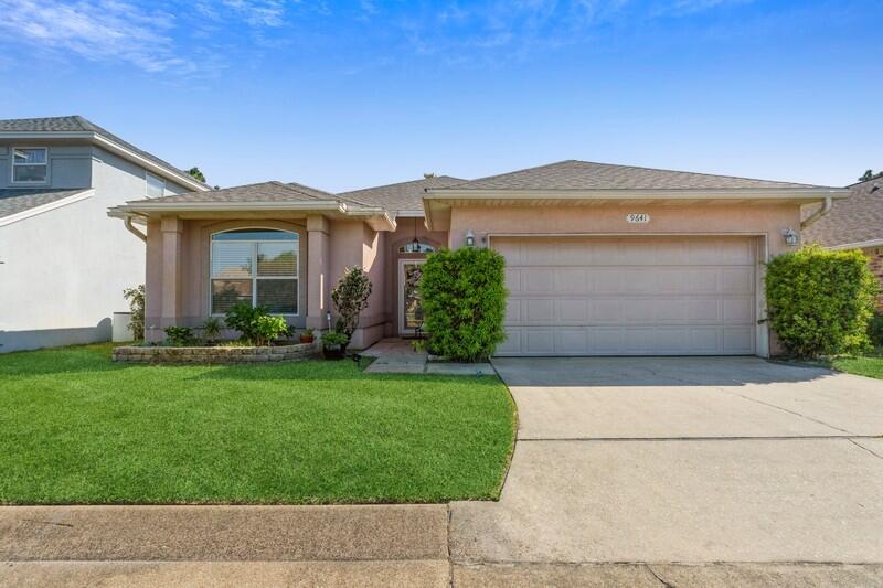Back on Market! No fault to seller. This lovely property is in one of Navarre's Few gated neighborhoods, Parker's Landing. Roof is only a year old ! This home has much to offer, being only minutes from the beach, shopping district, and Hulbert Field. You will find ceramic tile flooring throughout the home. You will not be disappointed with the large spacious living area, fire place, formal dining room, and eat-in kitchen. The house also consists of a large master suite with double vanities, and a large whirlpool tub with separate shower stall. The community offers a swimming pool, jogging trail, and its own stocked lake. Don't miss out ! Take a look today.