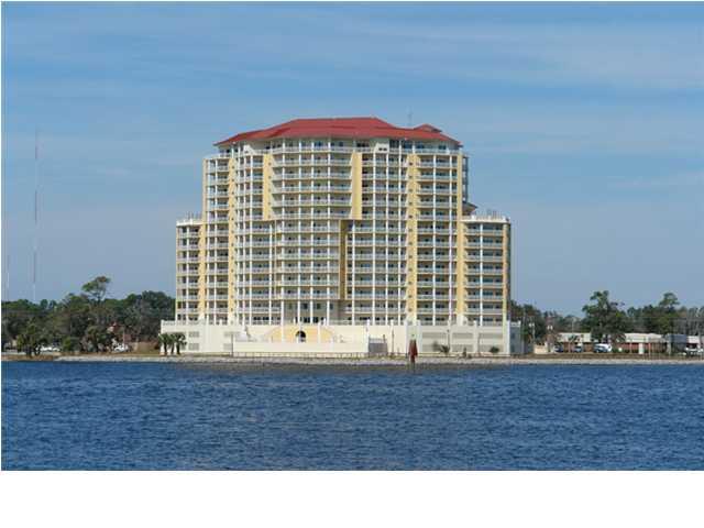 Amazing Gulf views! Welcome to Presidio Yacht Club. Waterfront condominiums with beautiful sunsets over the Gulf. There's no other like it in Fort Walton Beach. Surrounded by elegance, ambiance, and all the joys waterfront living has to offer. No short term rentals here. Peaceful hallways and friendly owners provides privacy and security. Take in the incredible views from your spacious balcony or the pool area. All the upgrades you are looking for; granite countertops, tile floors, upgraded appliances, raised cabinets, high ceilings, crown molding, jetted garden tub, and more. Amenities include parking garage, pool & hot tub, boat dock, movie room for screening parties, gym, and guest quarters for extra space. Come enjoy Florida living at its finest!
