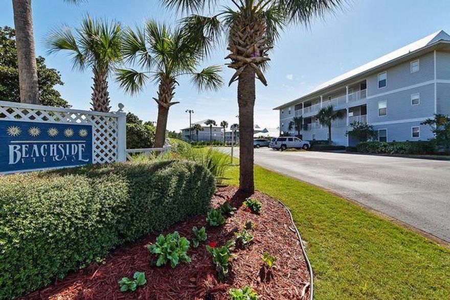 Your 30A getaway! Nestled between Seaside and Rosemary Beach south of renowned 30A, this beautiful two bedroom oceanside retreat is a turn key property that is perfect to use yourself, as a rental or BOTH! Currently, this unit has about $45k in rentals on the books! Guests of Beachside Villas enjoy a 2.5 acre stretch of private, white sandy beach as well as two pools - one which is seasonally heated. This property has been fully renovate from top to bottom already and offers a serene, beachy decor.