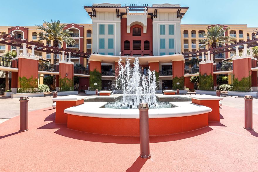 Rare beachfront find and unbeatable investment opportunity! Stellar $114K of Gross Rent for both 2023 and 2024! $94K for 2025 despite the extensive resort renovations and complete closure during October, November and most of December. DIRECT WALK-UP ACCESS TO THE BEACH! This stylishly decorated, fully furnished condo is centrally located on the Gulf side of the beautiful AZURE Condominium resort. Prime location on the ground floor with easy access to the pool area and the sugar-sand beaches just beyond make this unit one of the most desirable rentals in the complex. Quick and convenient access to the covered parking garage and no need for stairs or elevators. Perfect for a second home, primary residence or a lucrative investment property.  The unit features tile throughout (no carpet). HVAC system replaced in Dec 2023. Water heater and dishwasher replaced in Dec. 2021. The Azure Resort underwent an extensive refresher remodel in 2025.