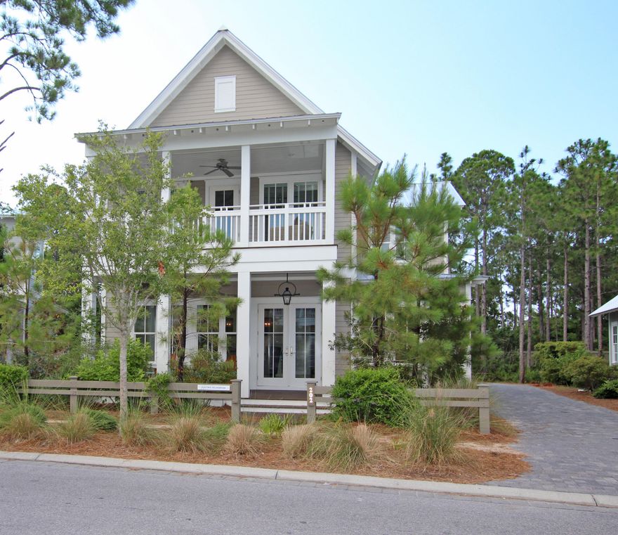 Gorgeous 5 bedroom, 4.5 bath home in Watercolor was built by Romair in 2013. This elegant home has so many wonderful features including Carrerra marble countertops & hardwood floors throughout. The three porches provide ample outdoor living space for entertaining or just enjoying the beautiful weather. There is a sand room with wood lockers and a study nook. The kitchen has an oversized island with wine fridge, 6 burner gas stove with griddle & double oven. The two master suites add to the luxurious open feeling of this home. Watercolor is one of the most desired communities in the nation & offers amenities such as 5 pools, tennis center, miles of biking & hiking trails, full service beach club & easy access to Seaside, Grayton Beach & the other beautiful beachside hamlets along Hwy 30A.