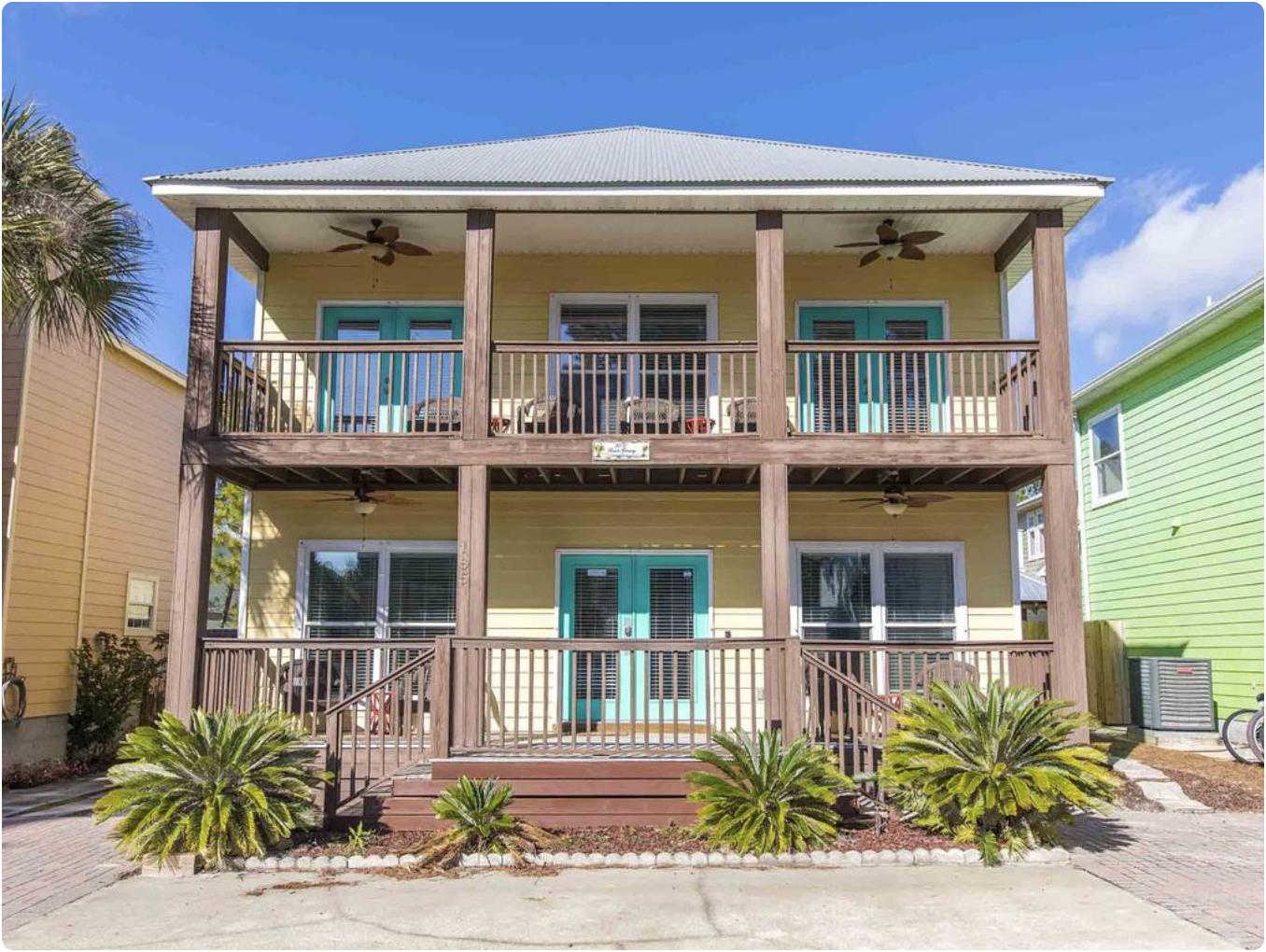 Fabulous opportunity to own in Blue Mountain Beach for a very reasonable price! This 3 bedroom / 3 bath house keeps the old Florida charm and feel. Situated within walking distance to the beach, this home makes for the perfect rental, second home, or primary home. There is no HOA, but the owner may purchase rights to use the pool and amenities. The house comes fully furnished and has a new stove, washer and dryer, and garbage disposal.