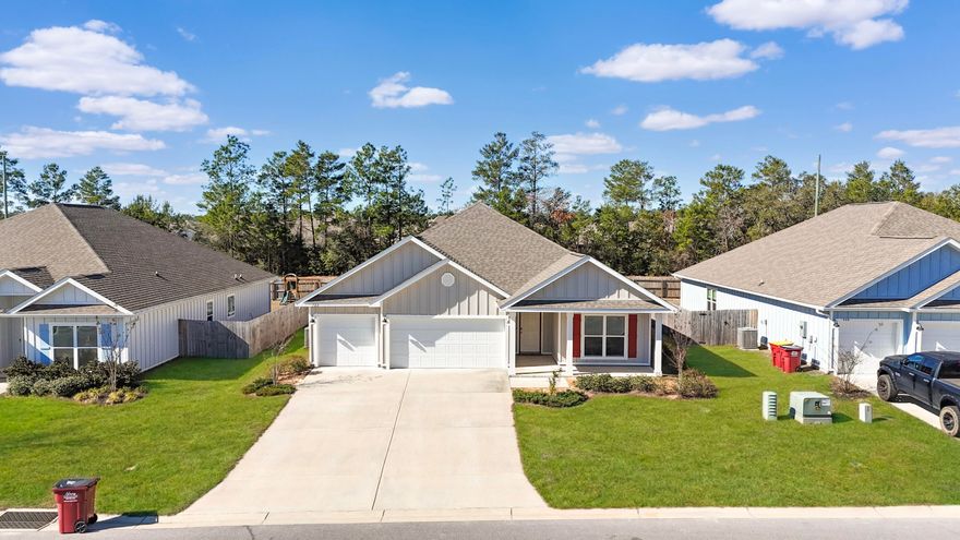 Step into a beautifully designed home where comfort meets style placed right in the heart of Crestview! Within 5 mins of grocery stores for the quick grab and go's not to mention within walking distance of Riverside elementary in Shoal River middle school. The open concept kitchen serves at the heart of the home featuring granite countertops, under mounting sinks throughout  stainless steel appliances, and a spacious island bar perfect for morning, coffee, casual meals, and hosting friends and family. The layout flows effortlessly offering spaces to gather and to unwind making every day living feeling easy and natural whether it's quiet night in or busy mornings or get together's. The three car garage is the real MVP one for parking one for Storage and one for all of those "I'll organize later" thought's.