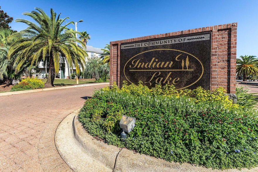 This second floor all tile, large one bedroom unit at Indian Lake is located in the heart of Destin within a mile to the beach! The balcony overlooks the Destin Dog Park. Unit includes tile throughout. Indian Lake features  workout facility, clubhouse, and pool. Cox Cable service, trash, and pest control is include