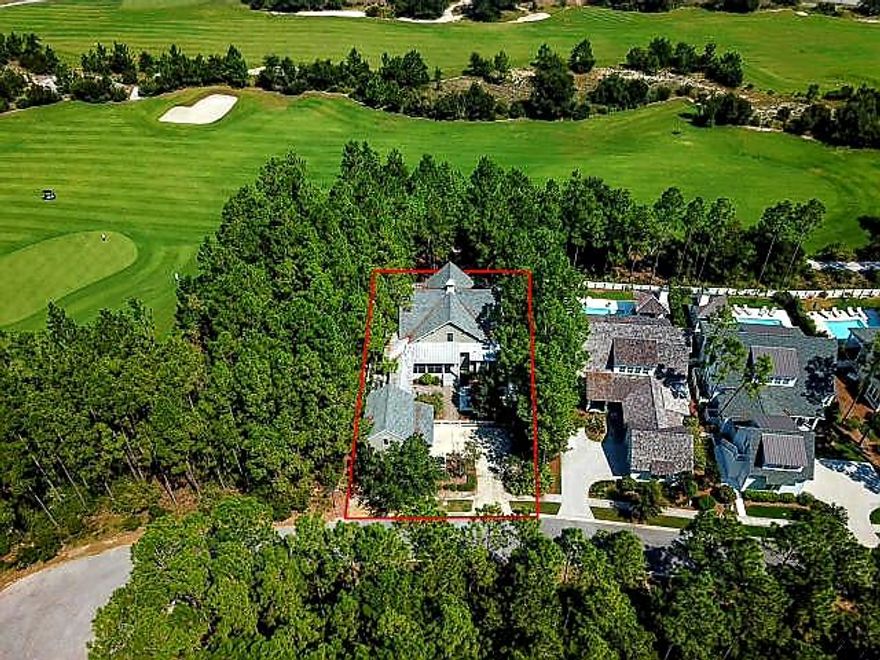 The 2007 Southern Living Idea Home, this 5BR/4BA Watersound Origins residence was masterfully designed to accommodate all the intricacies of family life while creating an aura of being on permanent vacation. Bright and beautiful living and dining spaces encourage gathering while innovative built-ins and design features allow effortless storage and personalization. The chef's kitchen was ergonomically designed for ease of use with commercial grade appliances, floor-to-ceiling custom cabinets and ample counterspace. An adjacent ''family workroom'' provides a clever way to store and keep track of everything a busy family needs to organize from calendars to dog leashes. A screened porch with full summer kitchen extends the first floor living space while a large open porch on the rear