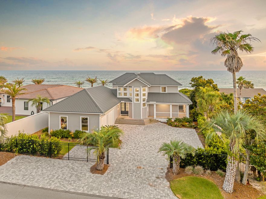Perched high behind a protective dune with 76 feet of private Gulf frontage, this beautifully renovated home offers an incredible blend of privacy, elevation, and panoramic viewsaall just moments from the heart of Rosemary and Alys Beach. Located in a small gated community on a large 0.37-acre lot, this coastal retreat has never been rented and has served as a cherished family home for generations.Fully renovated in 2021, the home offers 4 bedrooms, 4.5 bathrooms, plus a bonus room that can easily convert into a bunk space, ideal for families and guests. Every bedroom enjoys sweeping views of the Gulf, while the spacious Gulf-front master suite offers a serene escape with direct access to the outdoors.The 3,454 square foot layout includes first-floor living, a two-car garage, an  inviting open-concept design. With plenty of parking, private beach access, and ample space for a future Gulf-front pool, the property is both functional and filled with potential.

Notable for its rare combination of elevation and proximity to 30A's most desirable communities, this is a true gemwell-priced, thoughtfully upgraded, and ready for the next chapter of memories.