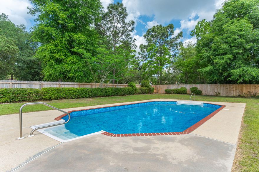 Welcome to this stunning 4 bedroom, 2 bathroom house located in Crestview. This spacious home features stainless steel appliances and granite countertops in the kitchen, perfect for cooking and entertaining. The large back yard provides plenty of space for outdoor activities and relaxation. Additionally, the Florida room offers a versatile space that can be enjoyed year-round. The highlight of this property is the inground pool, ideal for relaxing and entertaining guests. Don't miss the opportunity to make this house your new home! Call us today to schedule a showing!
