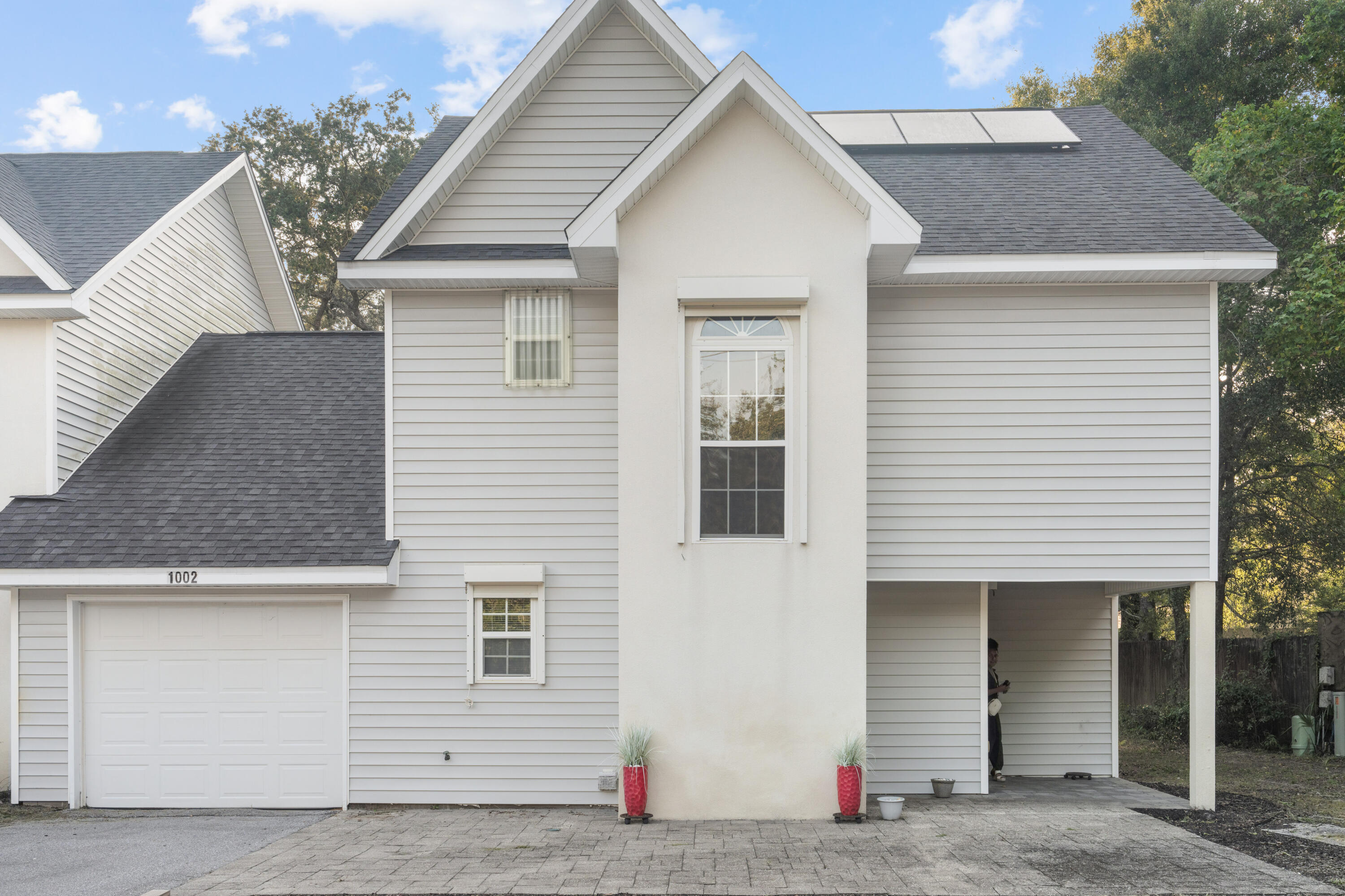 *3.25% Assumable Interest Rate!*This charming townhome (doesn't feel like one when you step inside) has been fully renovated and is move-in ready! It features new light fixtures, Corian countertops, playful accents and the cherry on top - Solar Panels (Seller is willing to payoff with appropriate offer)! Plus, you still have a full backyard that can be your grilling oasis, with plenty of space for pets or kids to run around, or add in a pool! So if you're looking for the perfect nest in the heart of Fort Walton, or a potential rental to add to your portfolio- this townhome is IT! And Hooray- NO HOA! Schedule a tour today! MORE GOOD NEWS - Seller is offering $10K in concessions to the buyer!
