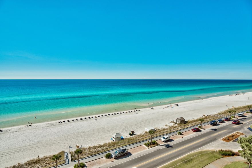 Gorgeous 9th floor views. Beautifully updated w/ granite countertops and stainless steel kitchen appliances, plus NO popcorn ceilings. In a premium, Gulf front condo complex with fabulous amenities and just steps to the beach. It doesn't get any nicer than Majestic Sun in Seascape Resort. This is a Money-Maker that's rental ready. Currently managed by on-site Glass Casa Vacation Rentals. ***See Gross Rental History/Projections in Documents section. Is this the beach vacation 2nd home you've been looking for? Absolutely! The perfect place that you'll enjoy whenever you're here. And that'll make money for you when you're not. Jump on this one before it's snatched up in this HOT market. Make your Offer today... Thank you. NOTE: Patio furniture and outdoor rug on balcony do NOT convey.