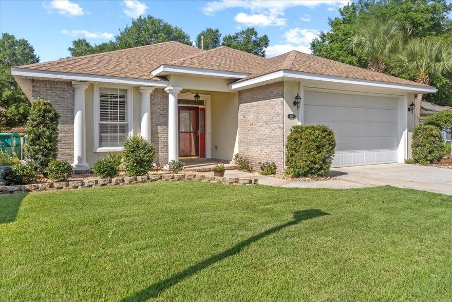 HUGE PRICE REDUCTION! WON'T LAST LONG!This brick fortress includes a 2021 roof, HVAC, water heater, and new luxury plantation shutters in every room!You'll also find high-end stainless steel appliances and new luxury vinyl plank flooring so stylish and durable, it could probably survive a toddler's tantrum (or your next dance party). Situated in a prime location, this home ensures you'll be the envy of the cul-de-sac. A short drive to shopping, military bases, good schools, restaurants, and more, this home is in perfect proximity for what you need.Whether you're a first-time homebuyer or just someone who loves updating their address book, this home offers the perfect blend of style, comfort, and ''Look, Ma, I made it!'' Let's dive into the details that make this home a real gem. The open-concept kitchen is a culinary enthusiast's paradise, where those high-end stainless steel appliances practically whisper, "Go ahead, try that new recipe!" The countertops are spacious enough to handle a feast or just your latest takeout spread when cooking feels like too much effort. The living areas offer a seamless flow, perfect for both entertaining and those moments when you just want to flop down on the couch and binge-watch your favorite shows. The luxury vinyl plank flooring not only looks fantastic but is also incredibly easy to maintain, so you can spend less time cleaning and more time enjoying. Each bedroom is a tranquil retreat, with the luxury plantation shutters providing the perfect balance of light and privacy. 

Imagine waking up to the gentle Florida sun and deciding whether today's agenda includes a beach trip or simply enjoying the serenity of your own backyard. Speaking of which, the outdoor space is versatile enough to cater to your every whim. Whether you're a gardening enthusiast ready to create your own botanical oasis or someone who prefers low-maintenance relaxation, this backyard has you covered. In essence, 4116 Callaway Drive isn't just a place to liveit's a place to thrive. It's where you can create memories, host unforgettable gatherings, and enjoy the kind of lifestyle that keeps you smiling day after day.