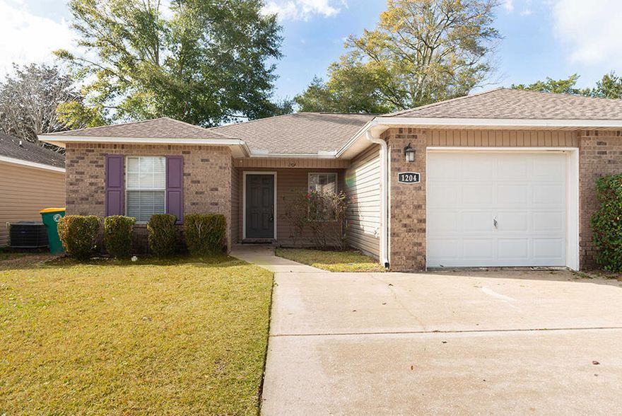 Cute one-story townhome convenient to both Hurlburt Field and Eglin AFB. Located on a dead end road in a cul-de-sac. Hardwood flooring, granite counter tops and trayed ceilings in the master bedroom and dining room. Fenced back yard with a wooden deck. No smoking/vaping inside home or garage. No pets allowed.