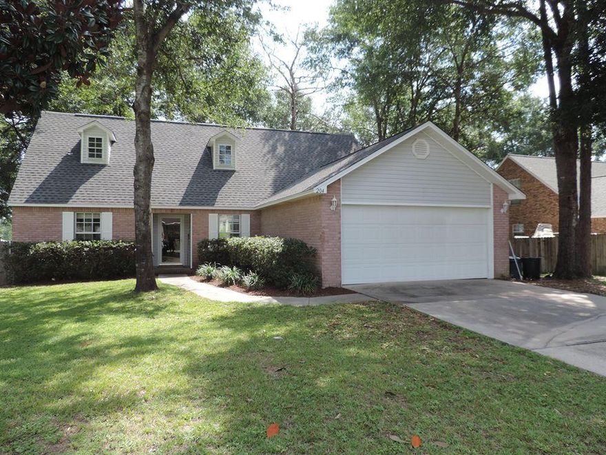 Wonderful split bedroom home, actually it has two master bedrooms. Freshly painted interior. The floorplan is terrific, 2 bedrooms on one side of the home on first floor, a large master bedroom suite on first floor. The second floor has an open bonus room ideal for study or gaming. In addition there is a huge master suite with bathroom on the second floor too. Back to the 1st level, a lovely laminate graces the living, dining room and bedrooms. A wood burning fireplace in the corner of the living room is perfect for cool evenings. The kitchen is open to the living room and dining room so the cook is never left out of the conversation. A deck off of the living room is perfect for grilling. New roof 2016. You owe it to yourself and family to take a look at this spacious home.